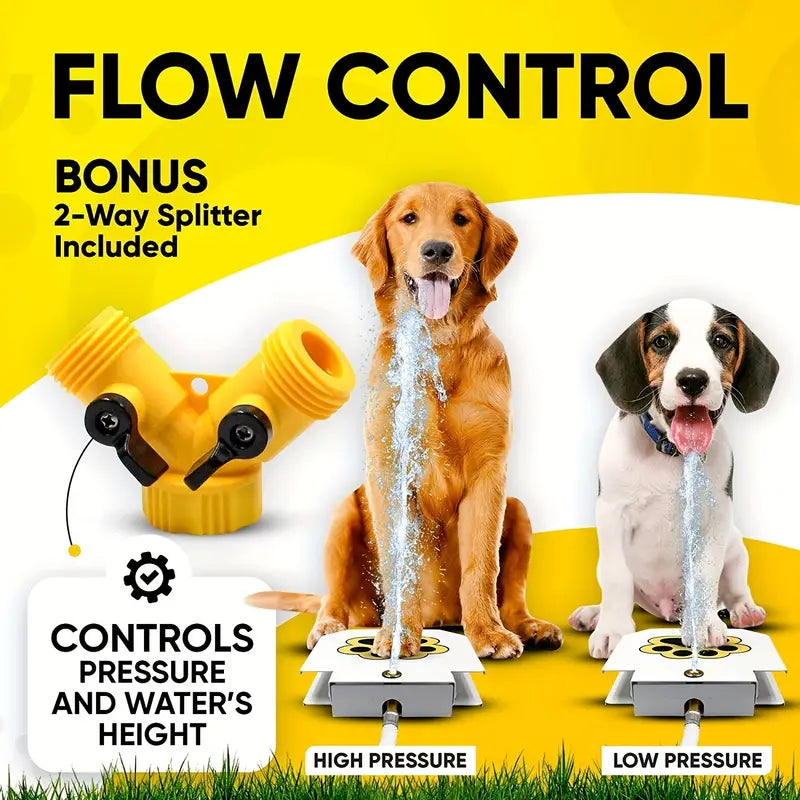 Step On Easy Paw Activated Dog Fresh Drinking Water