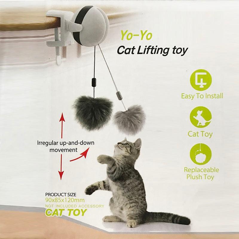 Cats Teaser Toy Electric Flutter Rotating Cat Toys - Varitique