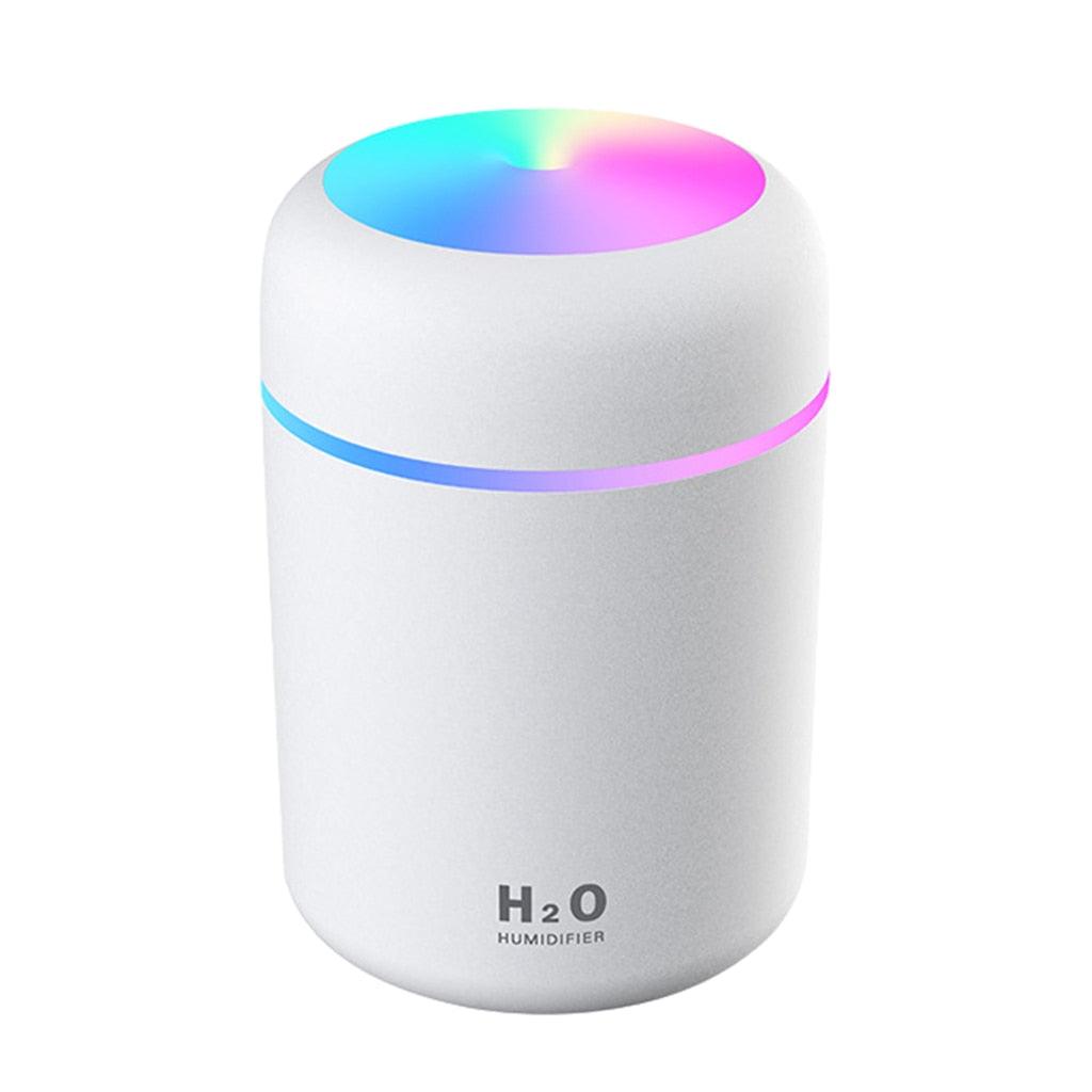 Portable Air Humidifier 300ml Ultrasonic Aroma Essential Oil Diffuser USB - Varitique