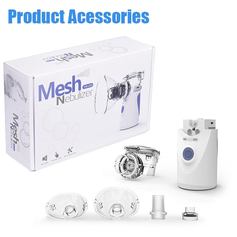 Portable Nebulizer Machine Medical Atomizer Nebuliser Inhalator Adult Children - Varitique
