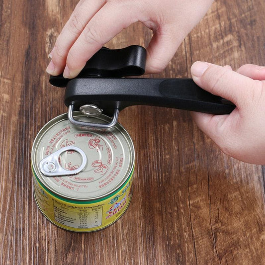 Safety Hand-actuated Can Opener Side Cut Easy Grip - Varitique