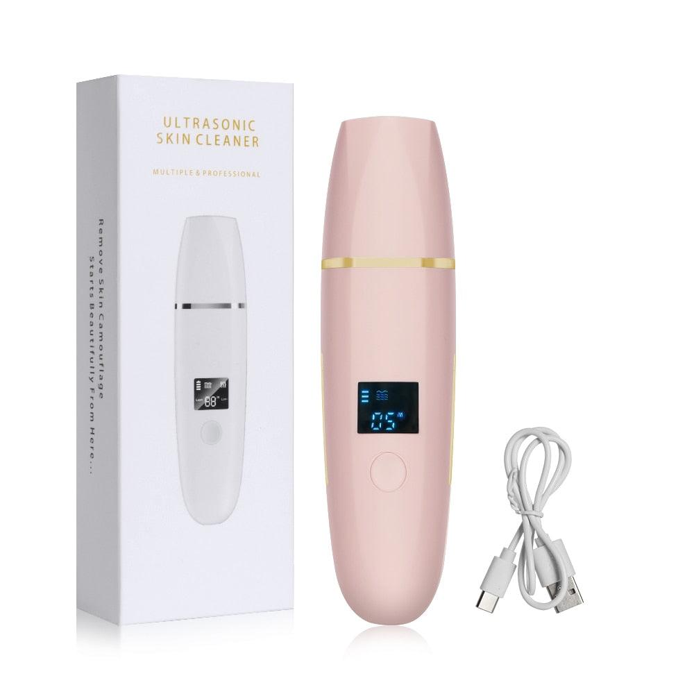 Ultrasonic Skin Scrubber Remover Blackhead Ultrasonic Peeling - Varitique