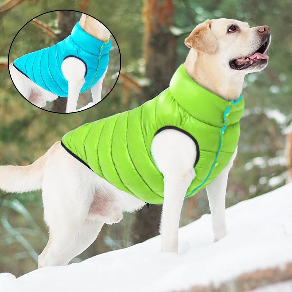 Warm Winter Dog Clothes Vest Reversible Dogs Jacket Coat - Varitique