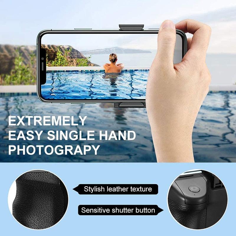 Wireless Bluetooth Smartphone Selfie Booster Handle Grip - Varitique